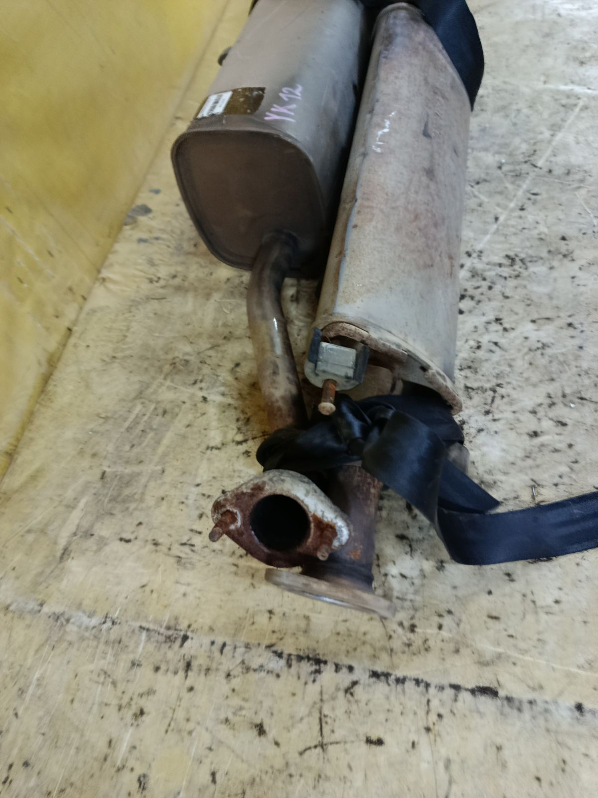 Глушитель на Nissan March YK12 HR15DE Фото 5