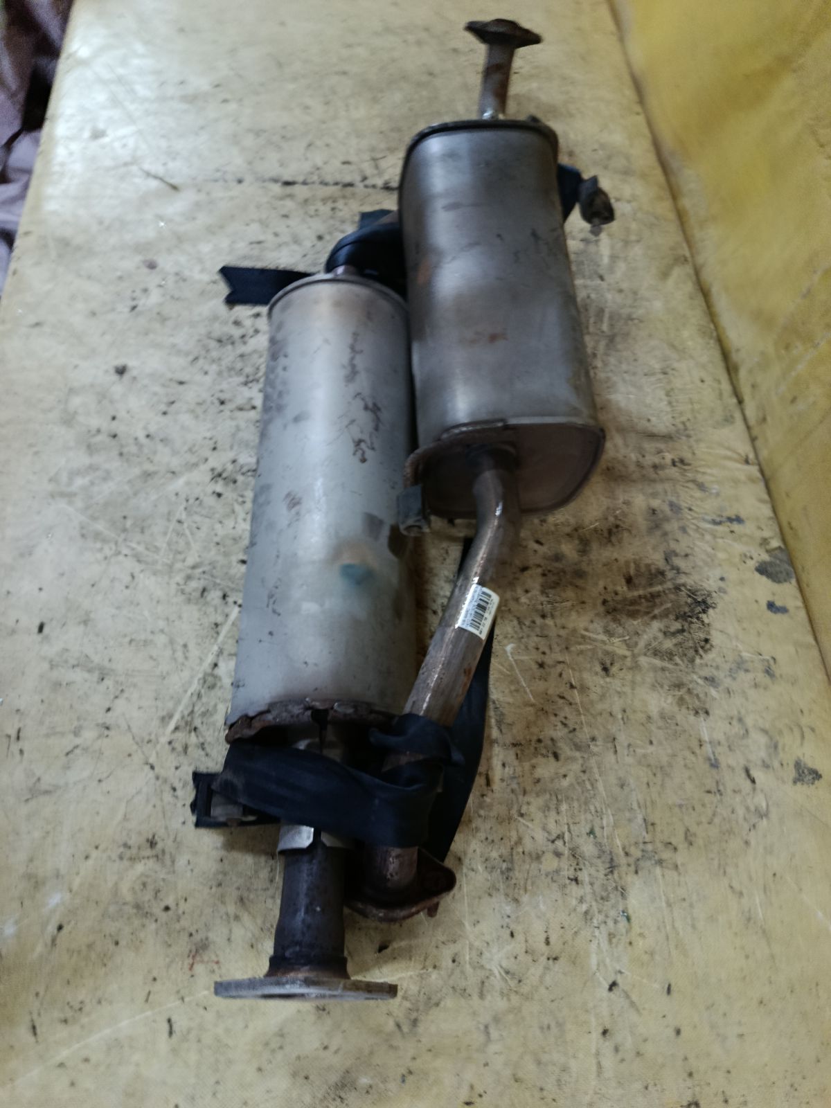 Глушитель на Nissan March YK12 HR15DE Фото 7