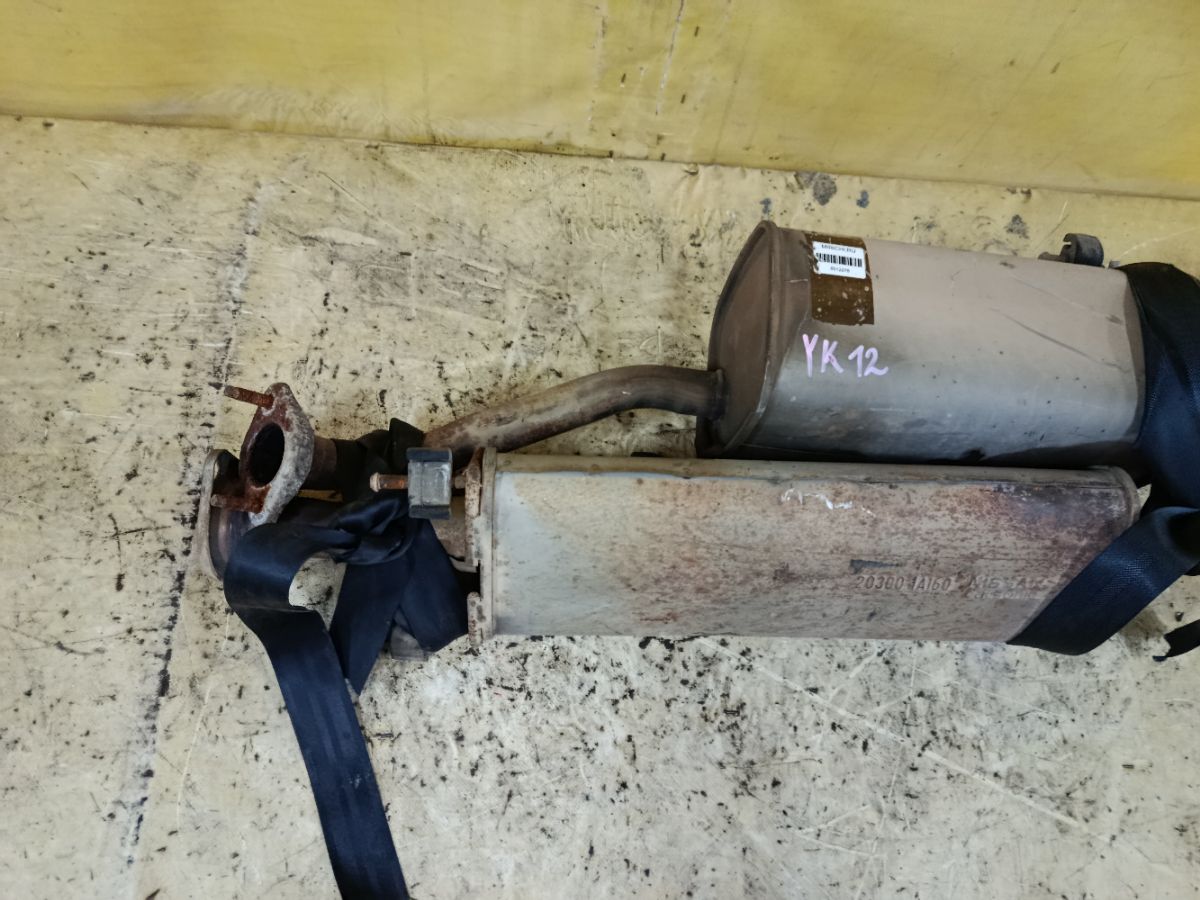 Глушитель на Nissan March YK12 HR15DE Фото 10
