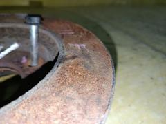 Тормозной диск 40206 AX000, 40206 CT40A на Nissan Note E11 HR15DE Фото 5