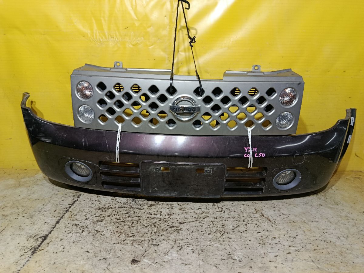 Бампер P1290 P1290,62022-4V00H на Nissan Cube YZ11 Фото 3