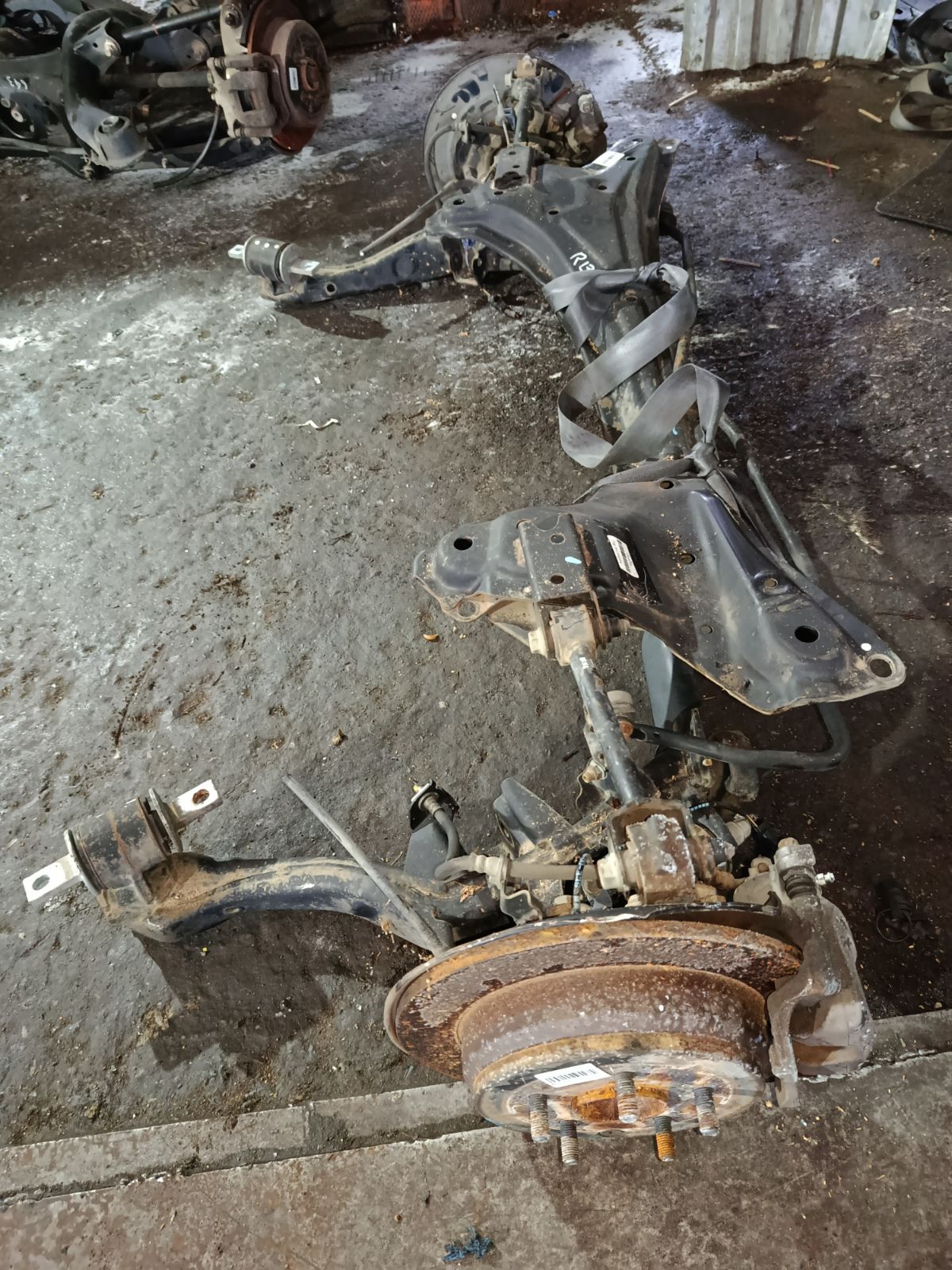 Балка подвески на Honda Odyssey RB3 K24A Фото 18