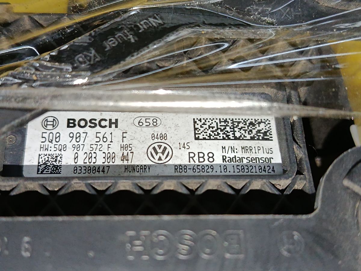 Радар-детектор Volkswagen Polo 6R 5Q0907561F Фото 6