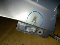 Крыло переднее 53801-16430 на Toyota Tercel EL51 Фото 5