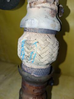 Глушитель на Nissan Fuga Y50 VQ25DE Фото 7