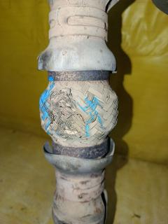 Глушитель на Nissan Fuga Y50 VQ25DE Фото 9