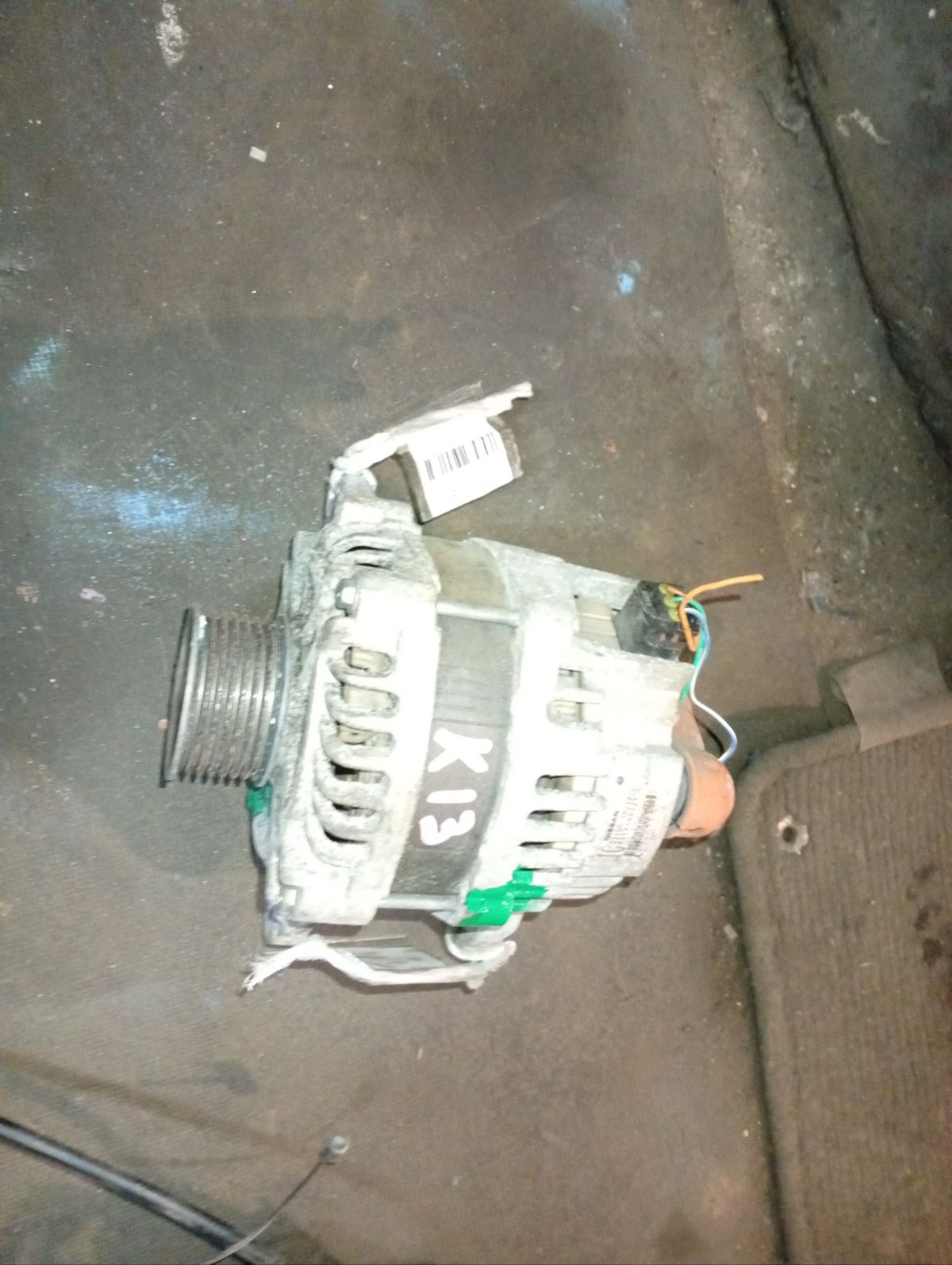 Генератор 23100-1HZ1A на Nissan March K13 HR12DE Фото 8