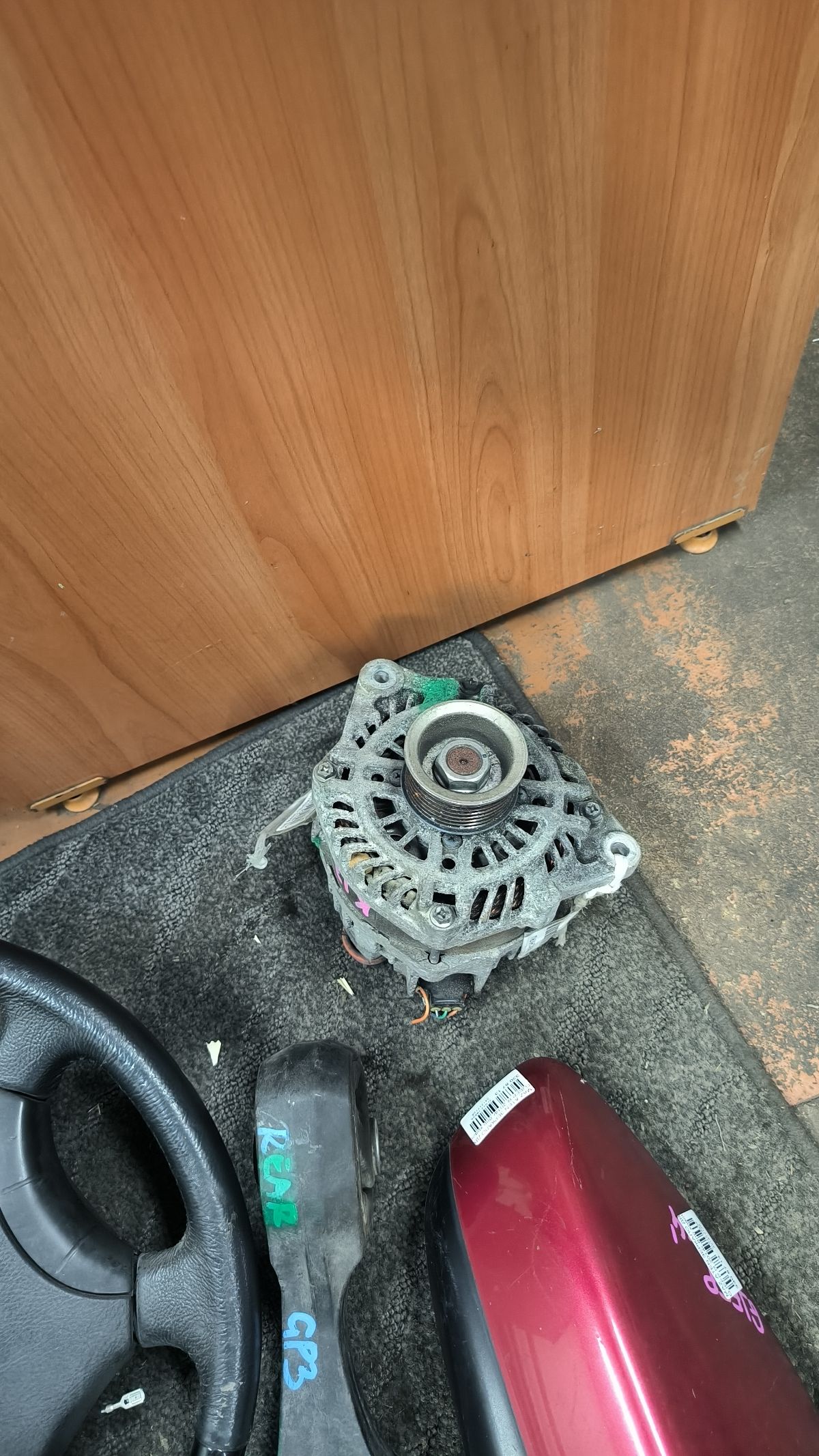 Генератор 23100-1HZ1A на Nissan March K13 HR12DE Фото 9