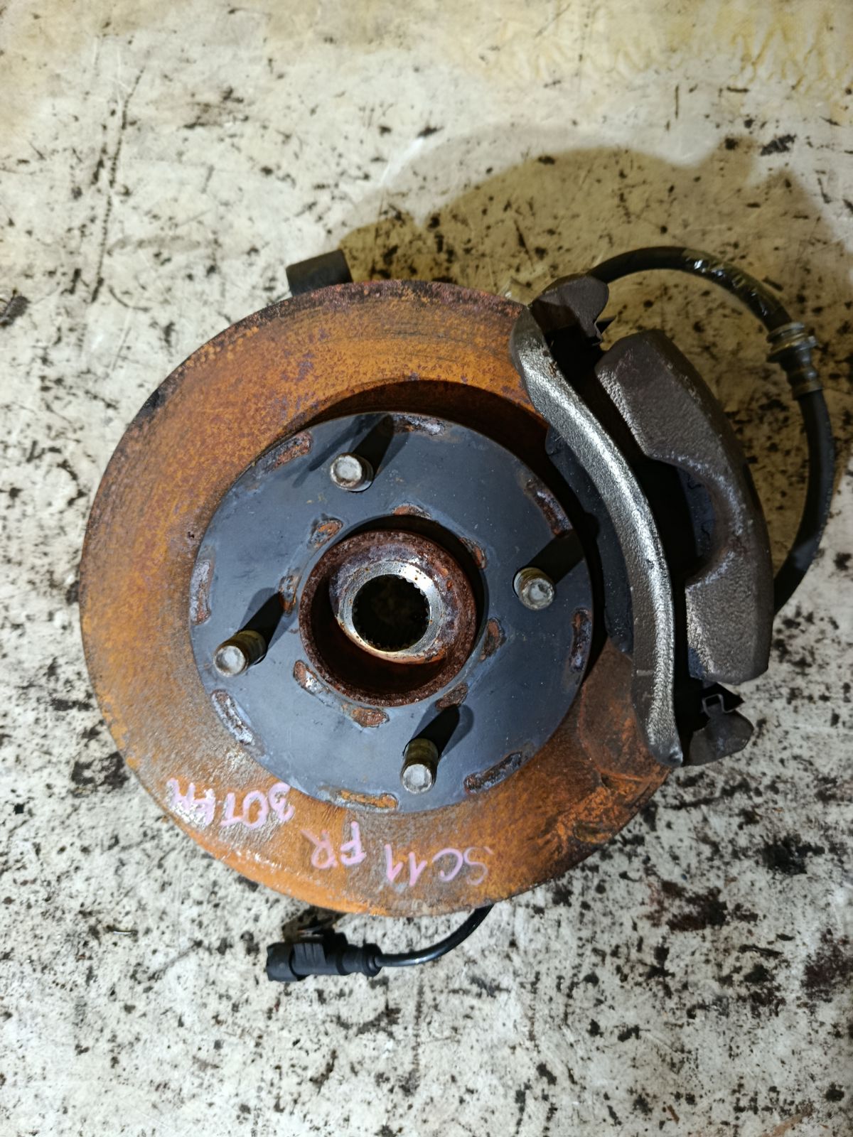 Ступица на Nissan Tiida Latio SC11 HR15DE Фото 3