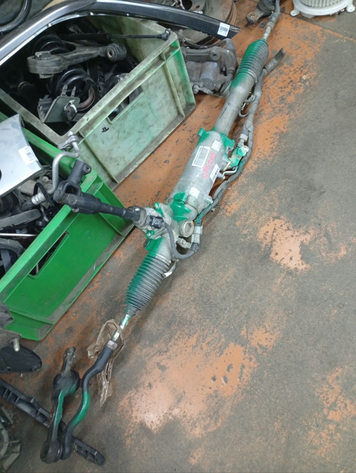 Рулевая рейка на Toyota Crown GRS210 2GR-FSE Фото 9