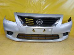 Бампер на Nissan Latio N17 62022-3BG0H, Переднее расположение