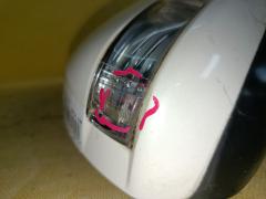 Зеркало двери боковой на Toyota Estima ACR50W Фото 11