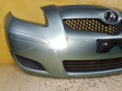 Бампер 52119-52600 на Toyota Vitz SCP90 Фото 8