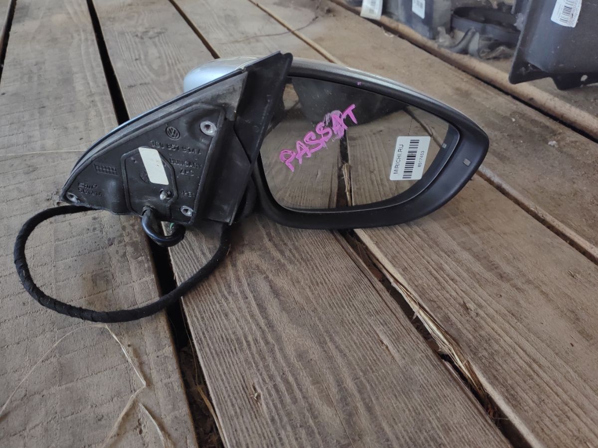 Зеркало двери боковой 3C0857934A на Volkswagen Passat 3C Фото 11