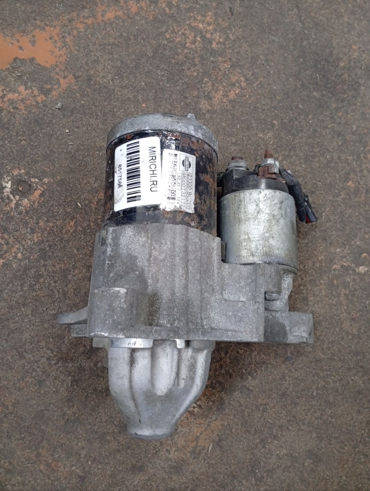 Стартер 23300-BC20B на Nissan March YK12 HR15DE Фото 9