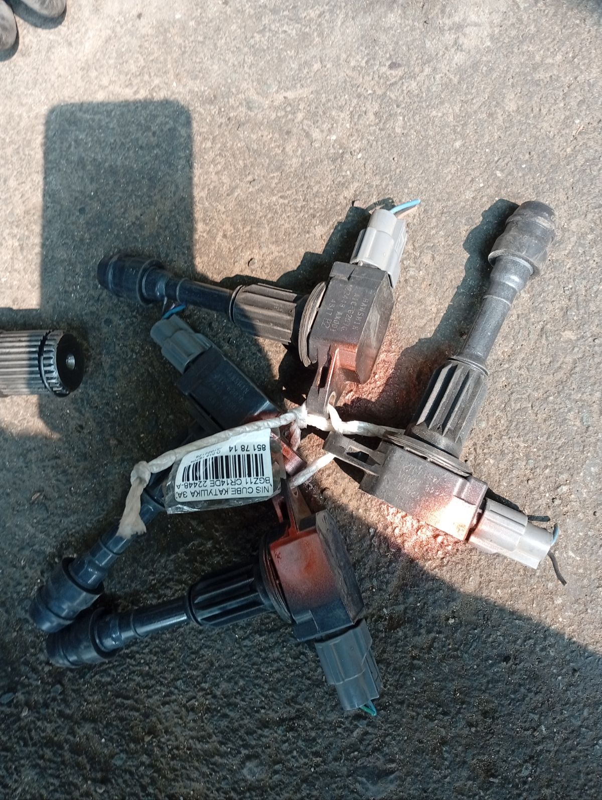 Катушка зажигания 22448-AX001, IC-DL026, LC-016-8281 на Nissan Cube BGZ11 CR14DE Фото 7