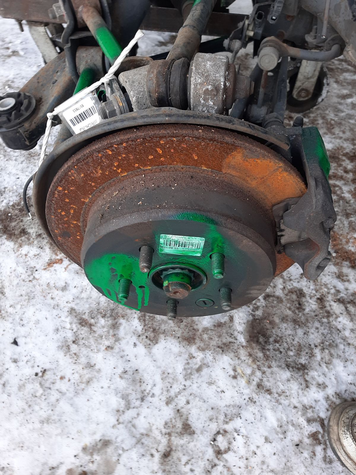 Балка подвески 51206-30080 на Toyota Crown GRS182 3GR-FSE Фото 27