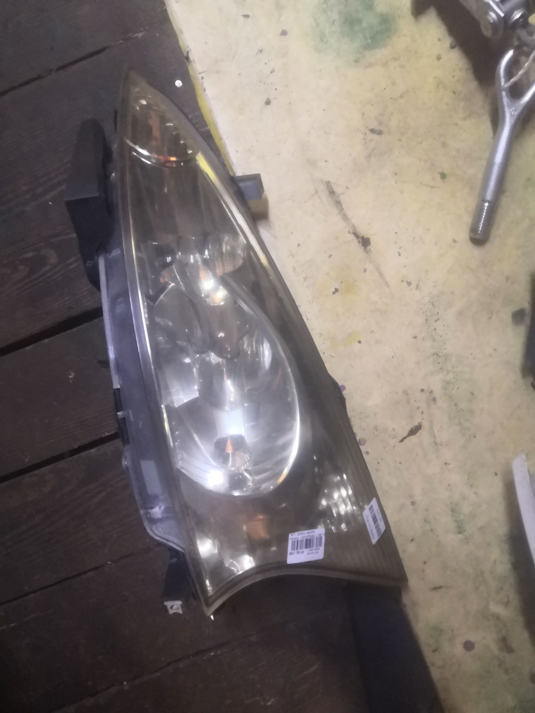 Фара 100-87649 100-87649, на Mitsubishi Grandis NA4W Фото 8
