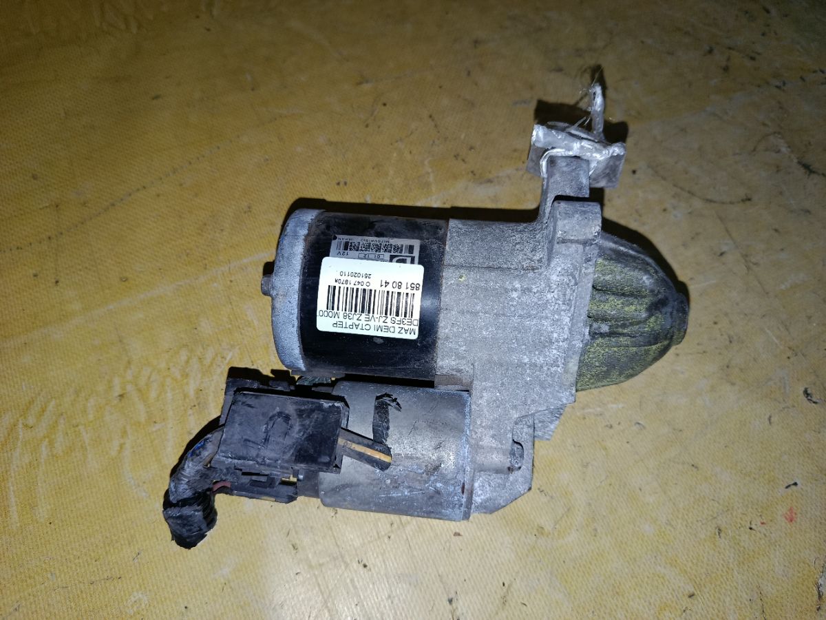 Стартер на Mazda Demio DE3FS ZJ-VE Фото 6