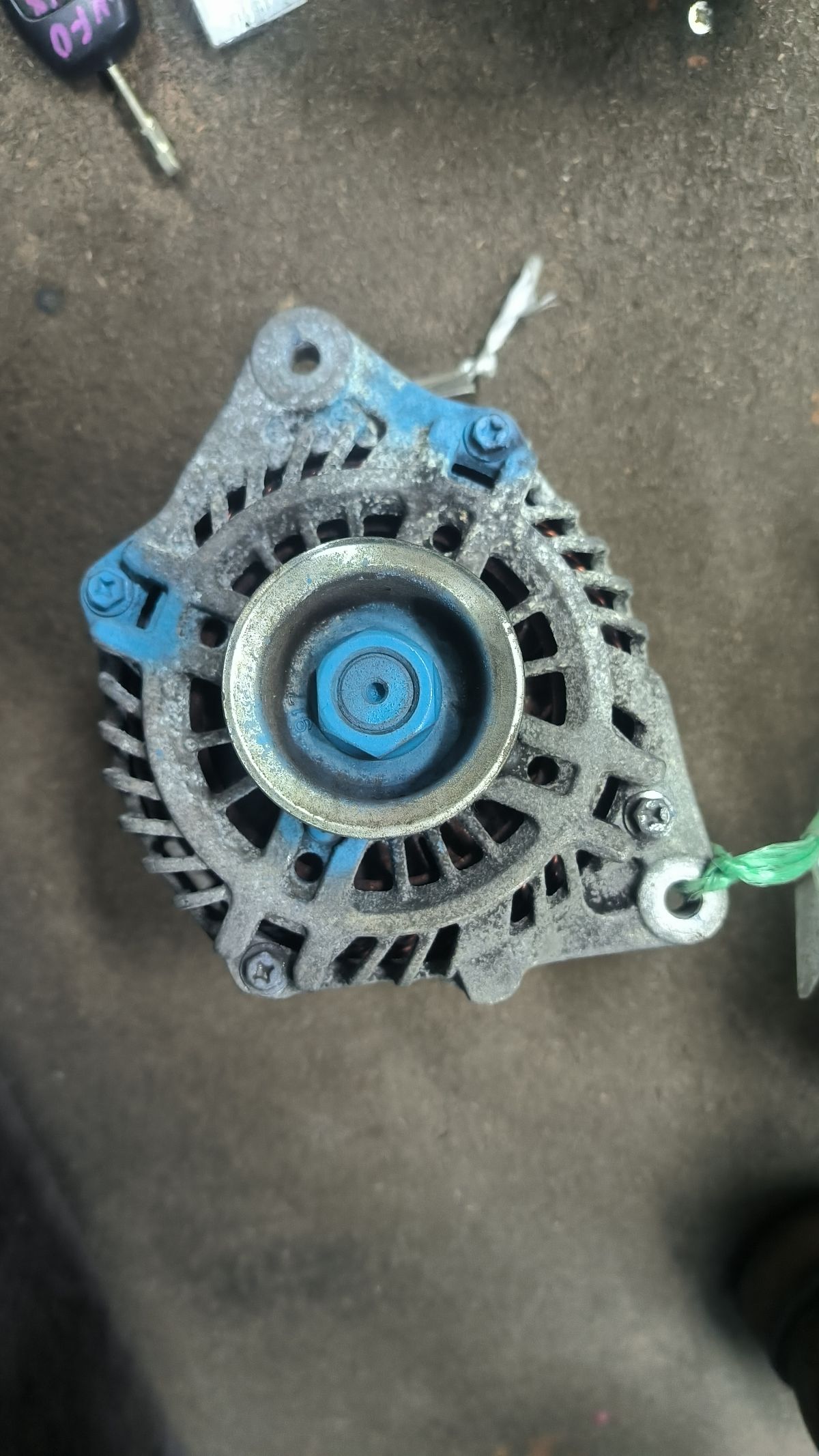 Генератор 23100-1HZ1A на Nissan March K13 HR12DE Фото 9