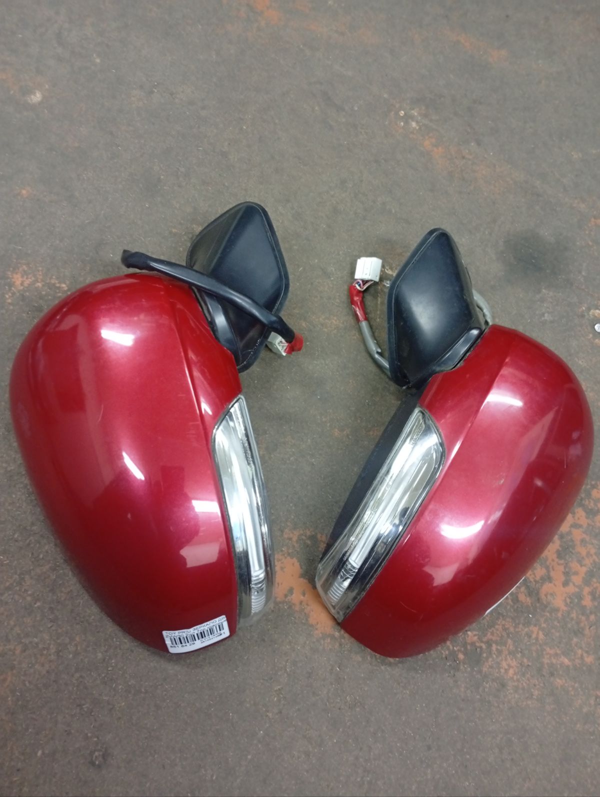 Зеркало двери боковой на Toyota Prius ZVW30 Фото 15