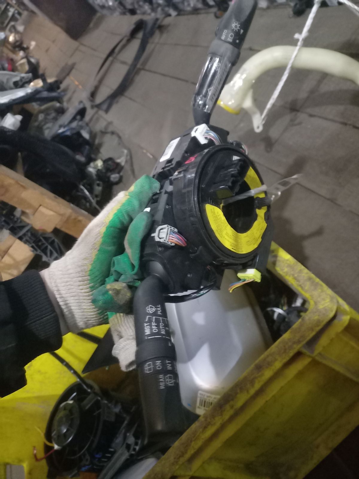 Шлейф-лента air bag на Mazda Verisa DC5W Фото 23