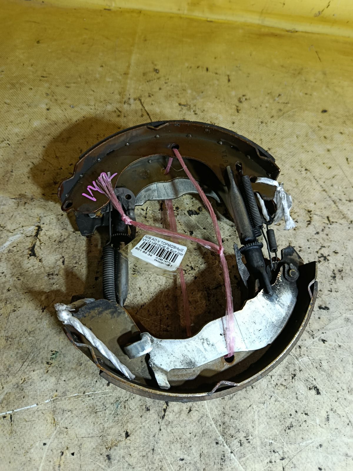 Тормозные колодки на Nissan Ad Van VY12 HR15DE Фото 2