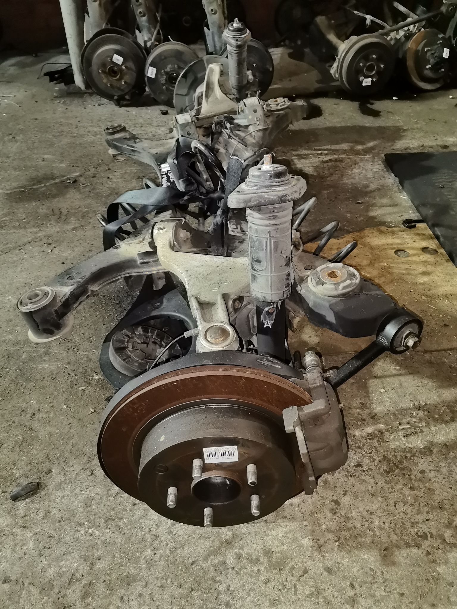 Балка подвески на Nissan Murano TZ51 QR25DE Фото 3