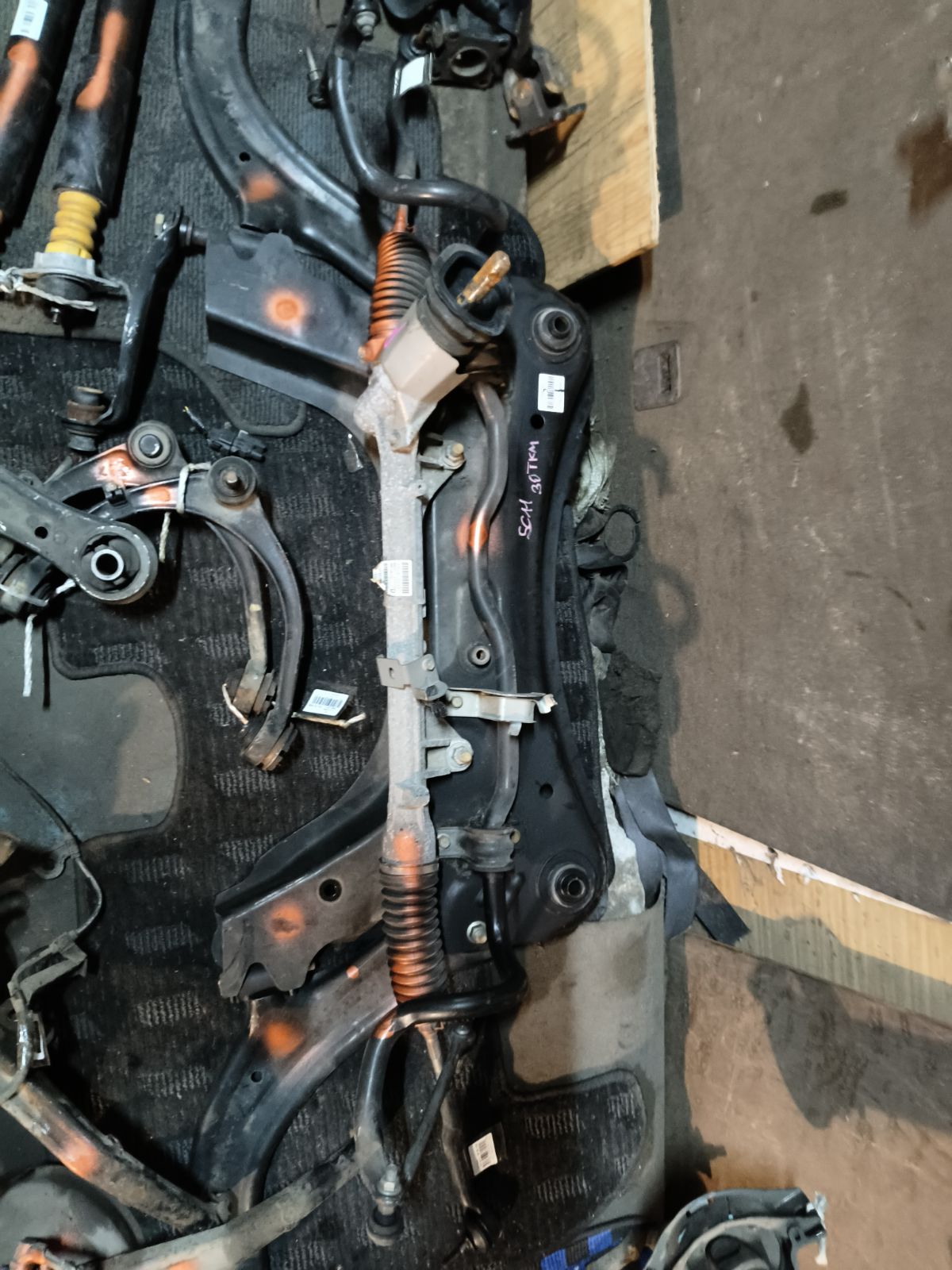 Балка под ДВС 54400ED000, 54400EW000 на Nissan Tiida Latio SC11 HR15DE Фото 9
