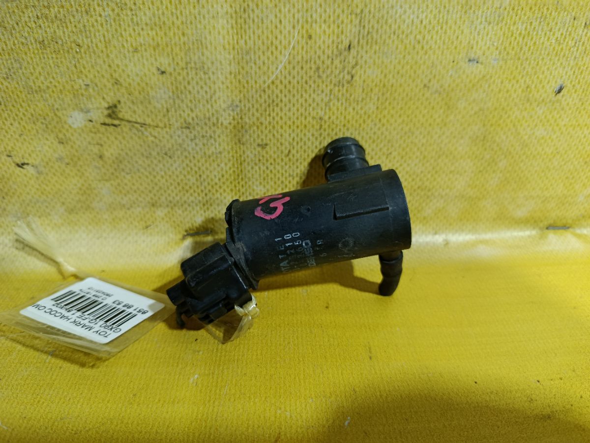 Насос омывателя стекла 85310-20210 на Toyota Mark Ii GX90 1G-FE Фото 2