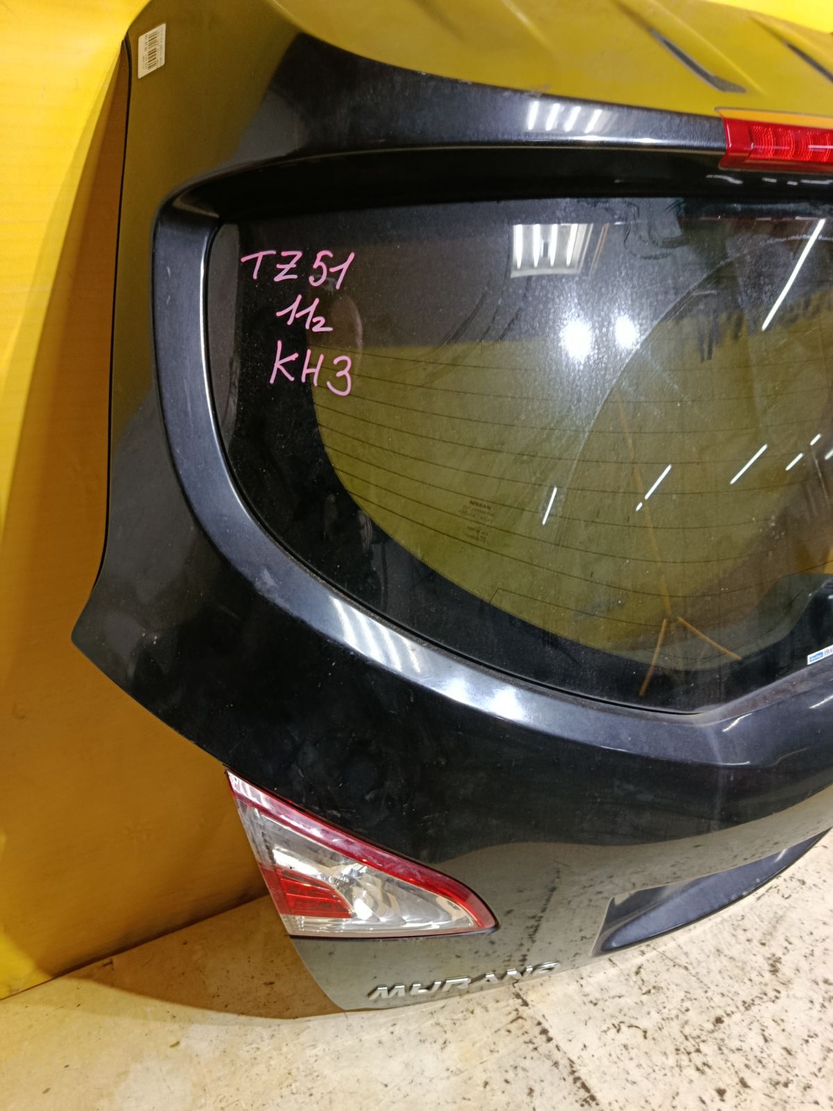 Дверь задняя D097 D097, на Nissan Murano TNZ51 Фото 7