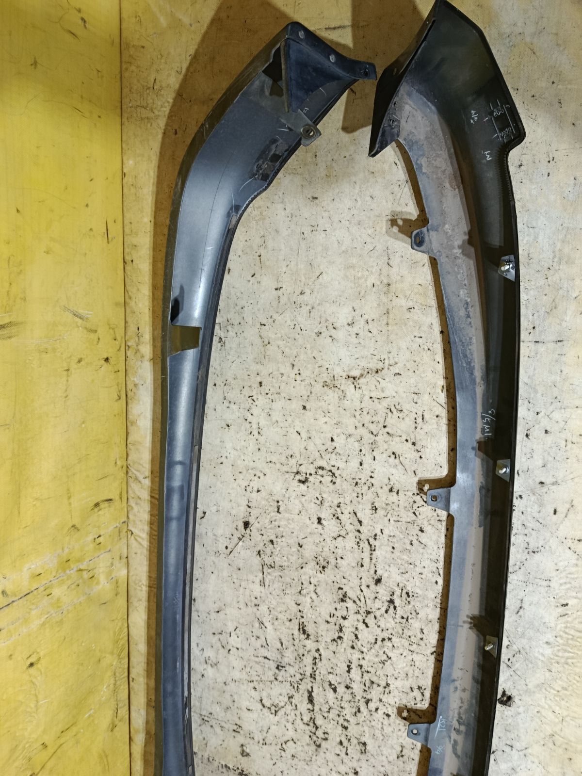 Порог кузова пластиковый ( обвес ) на Nissan Note E11 Фото 14