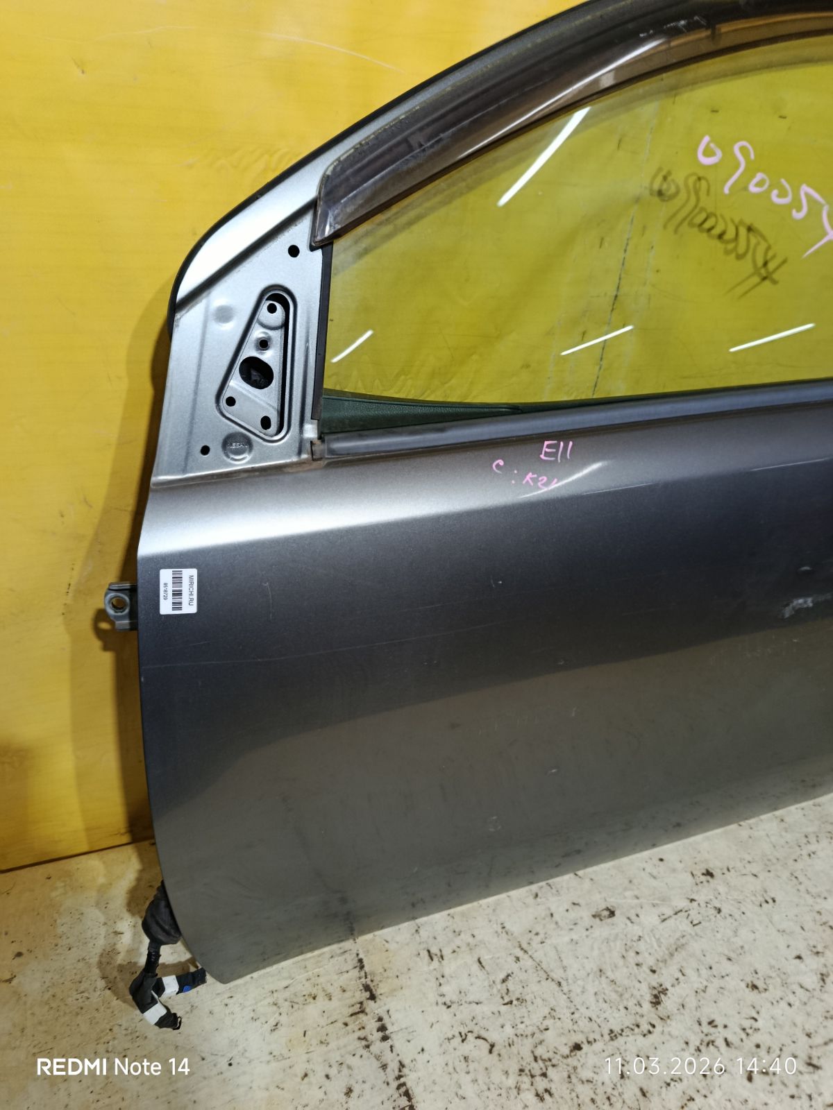 Дверь боковая на Nissan Note E11 Фото 4