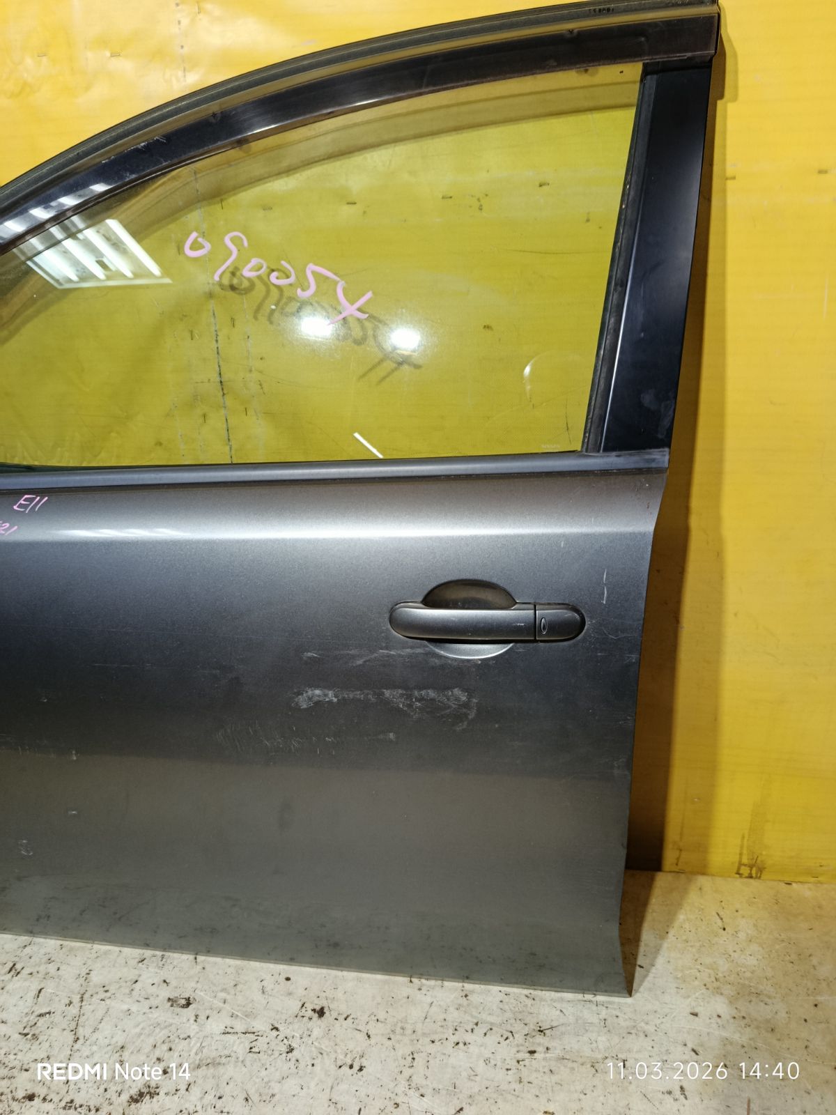 Дверь боковая на Nissan Note E11 Фото 5