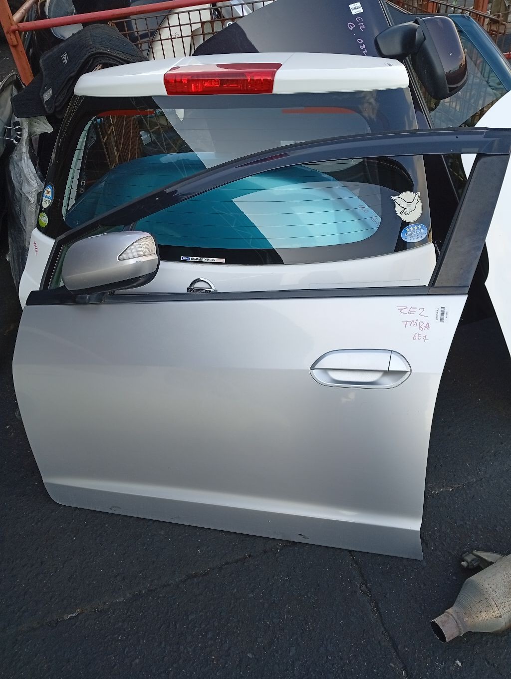 Дверь боковая на Honda Insight ZE2 Фото 2