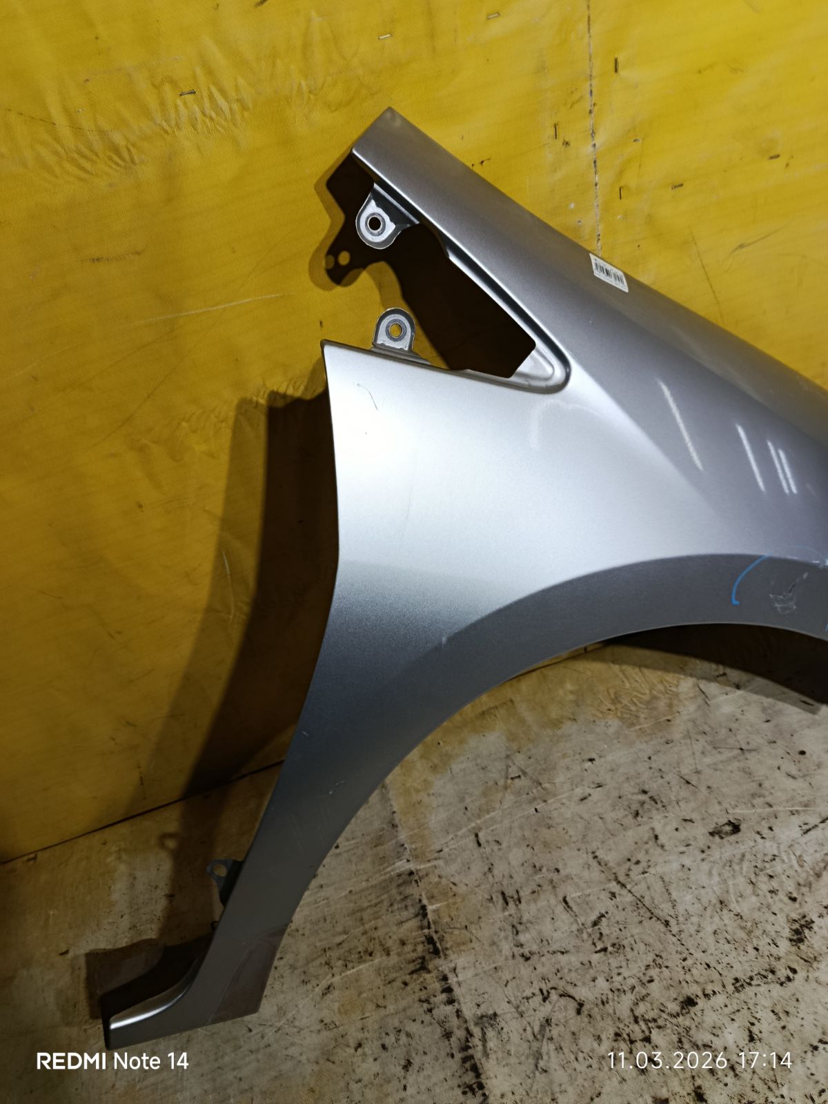 Крыло переднее на Honda Insight ZE2 Фото 3