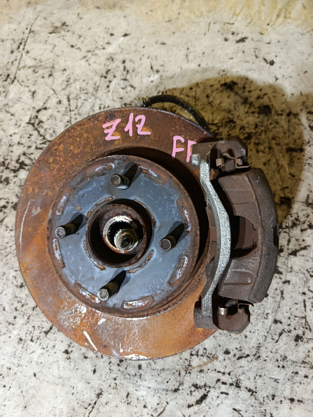 Ступица на Nissan Cube Z12 HR15DE Фото 3