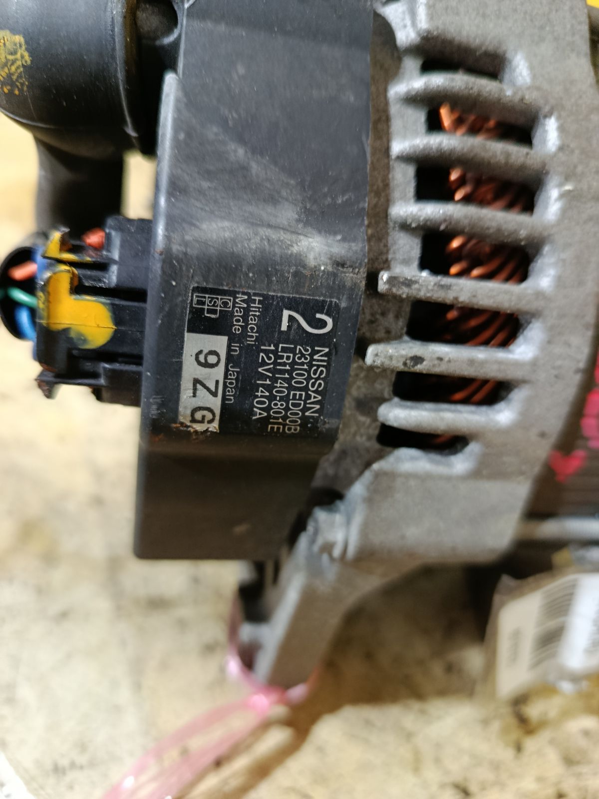 Генератор 23100-ED00B на Nissan Tiida Latio SC11 HR15DE Фото 4