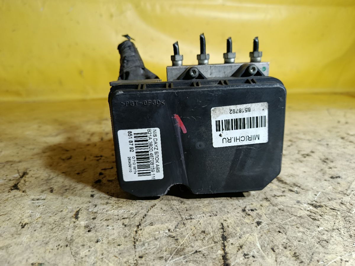 Блок ABS 4670B159 на Nissan Dayz Roox B21A 3B20 Фото 3