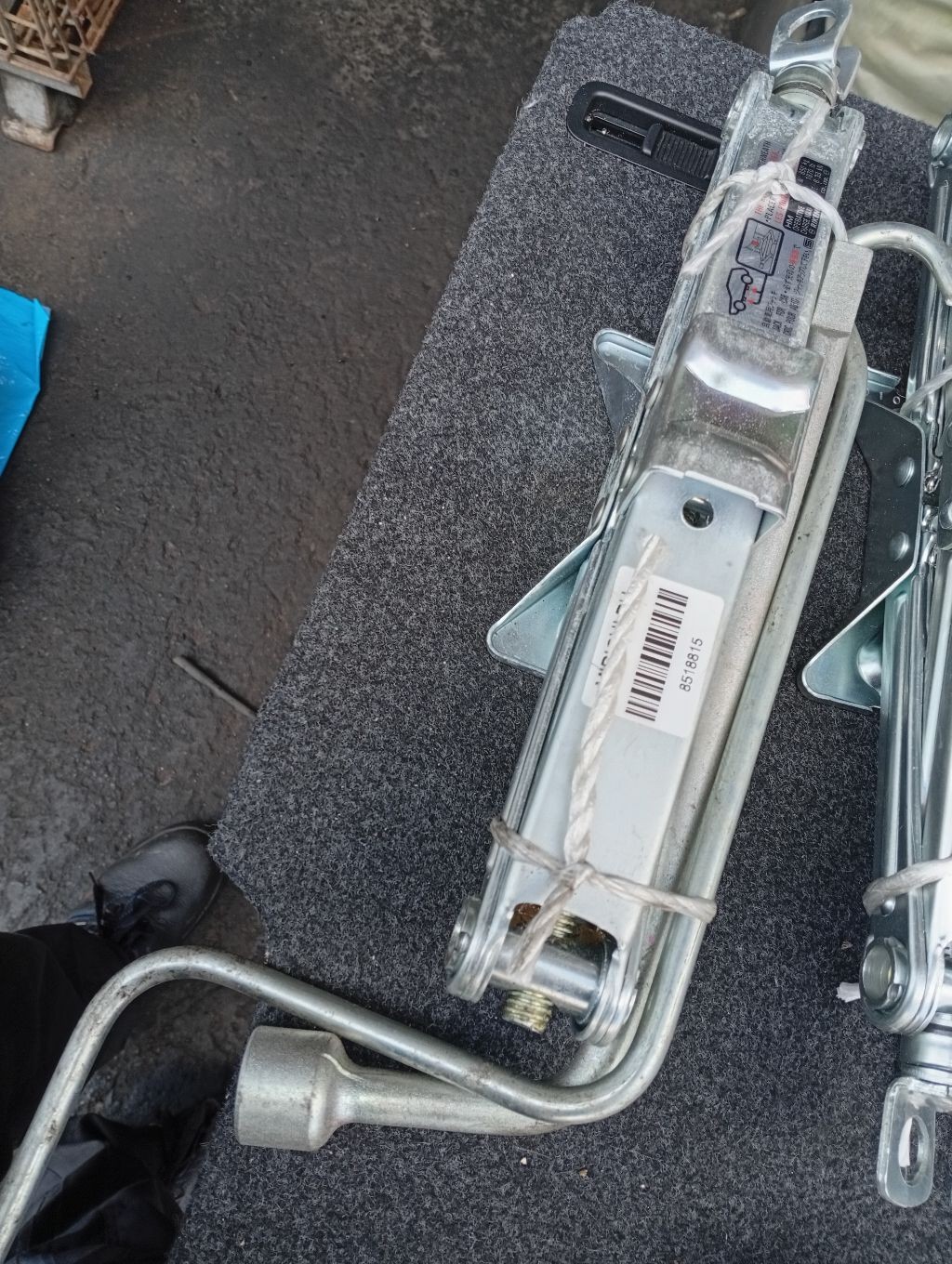 Домкрат на Honda Фото 3