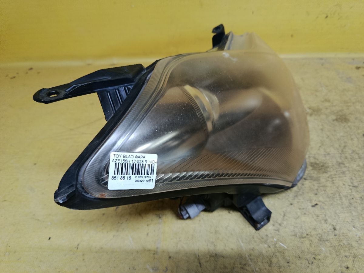 Фара 12-523 12-523, на Toyota Blade AZE156H Фото 4