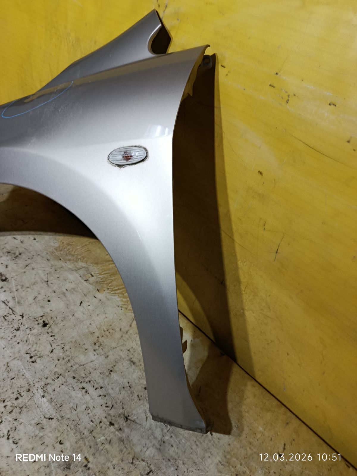 Крыло переднее на Nissan Tiida Latio SC11 Фото 6