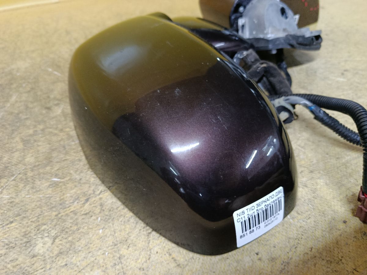 Зеркало двери боковой на Nissan Tiida C11 Фото 4