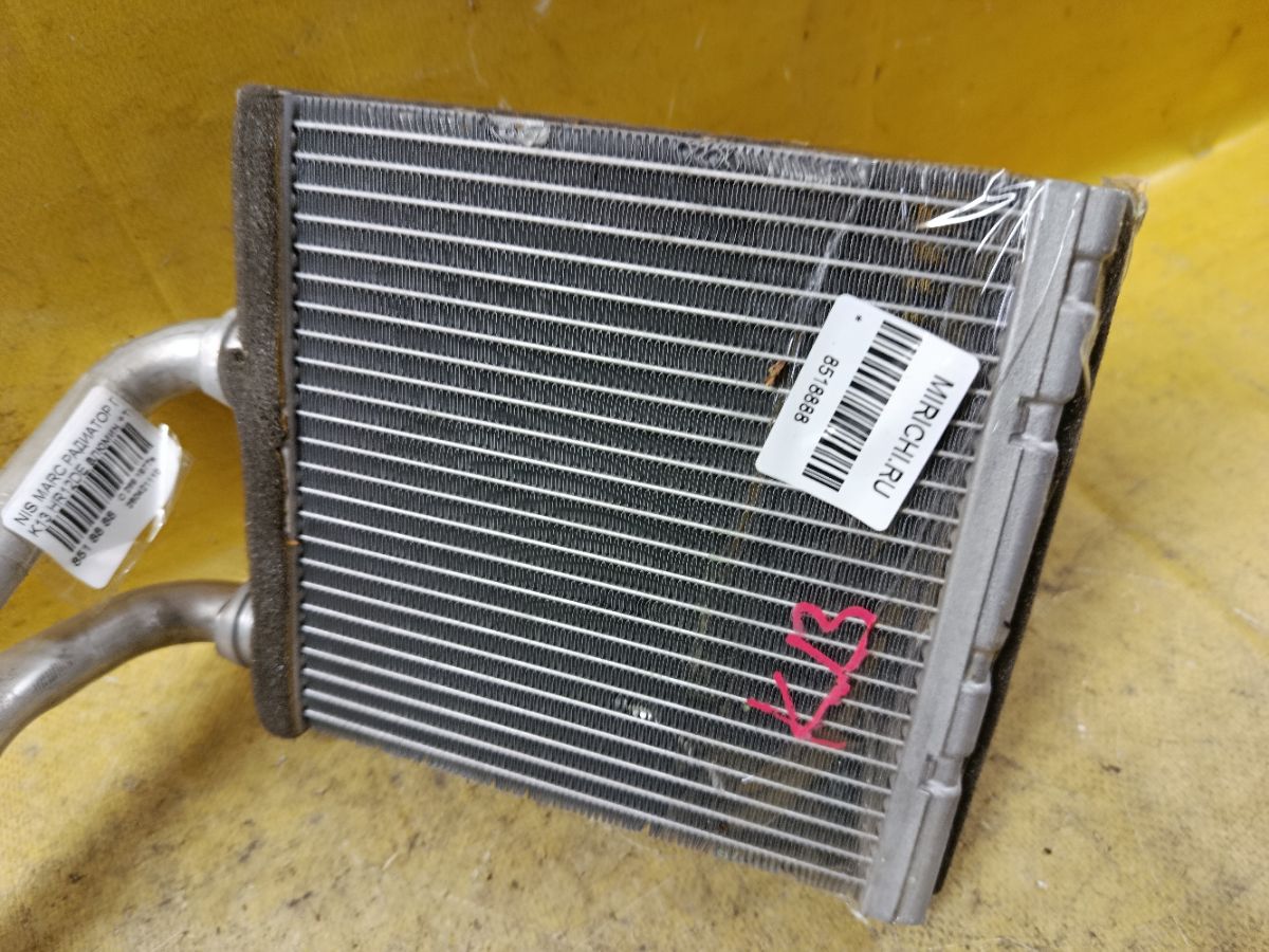 Радиатор печки на Nissan March K13 HR12DE Фото 2