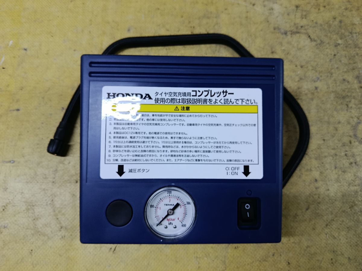 Компрессор для колес на Honda Фото 1