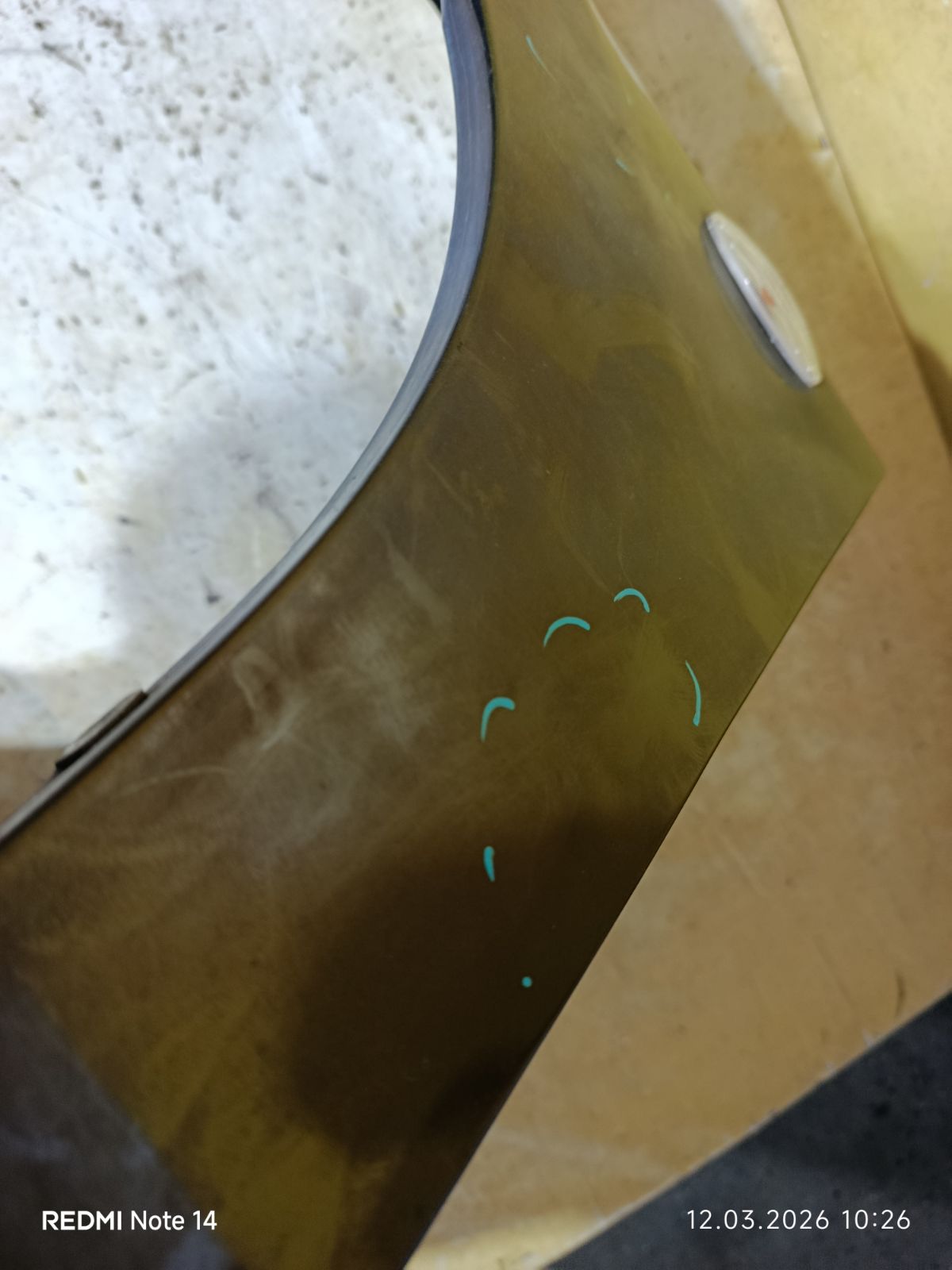 Крыло переднее на Nissan Tiida C11 Фото 7