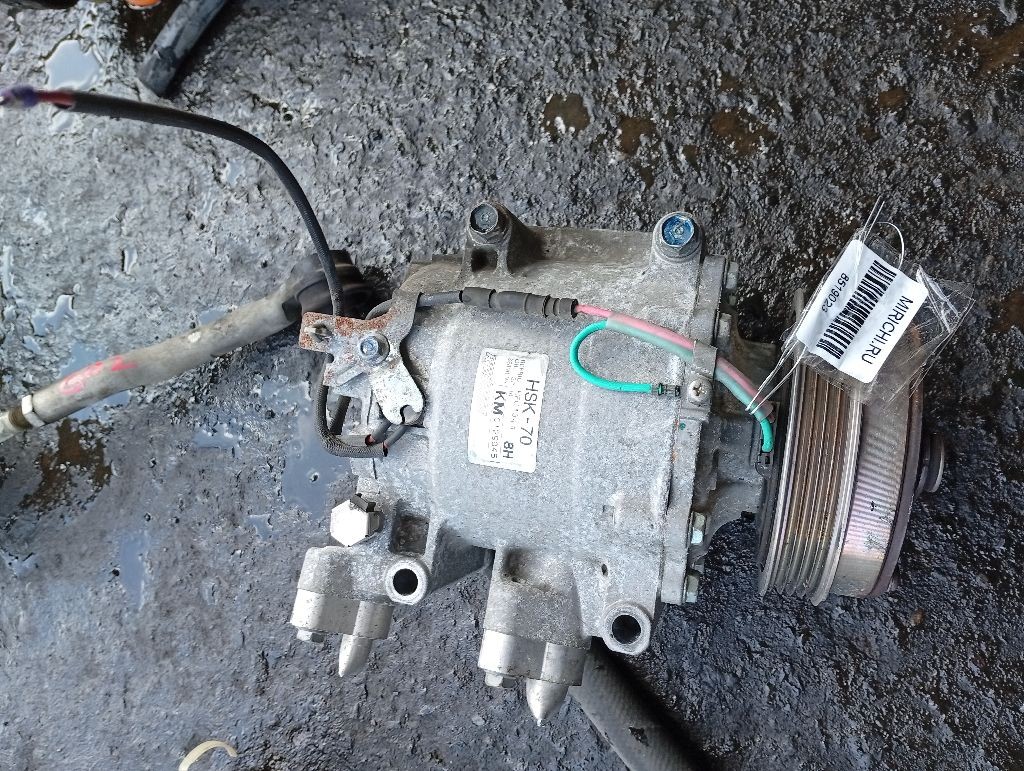 Компрессор кондиционера на Honda Fit Shuttle GP2 LDA Фото 4