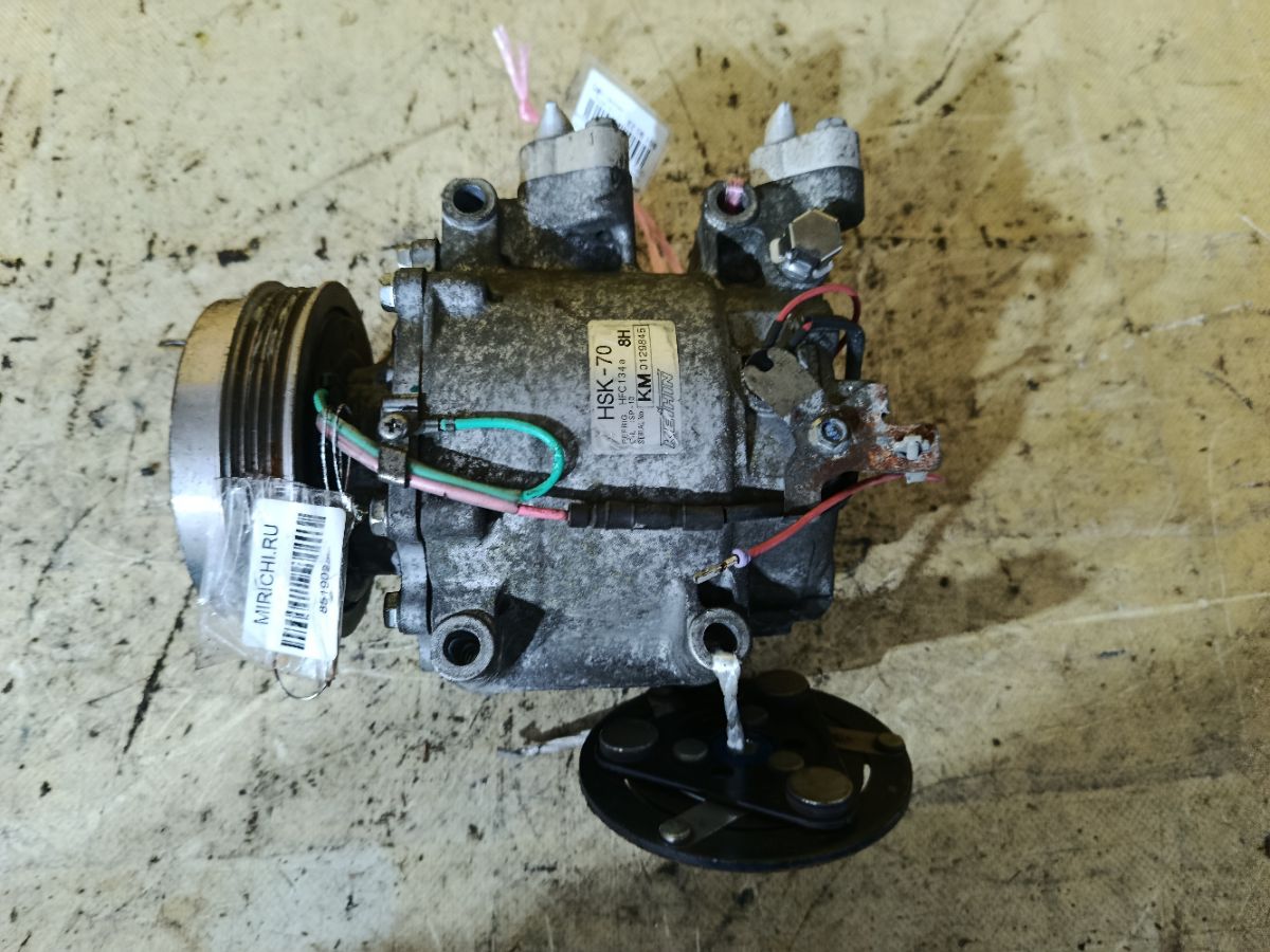 Компрессор кондиционера на Honda Fit Shuttle GP2 LDA Фото 1