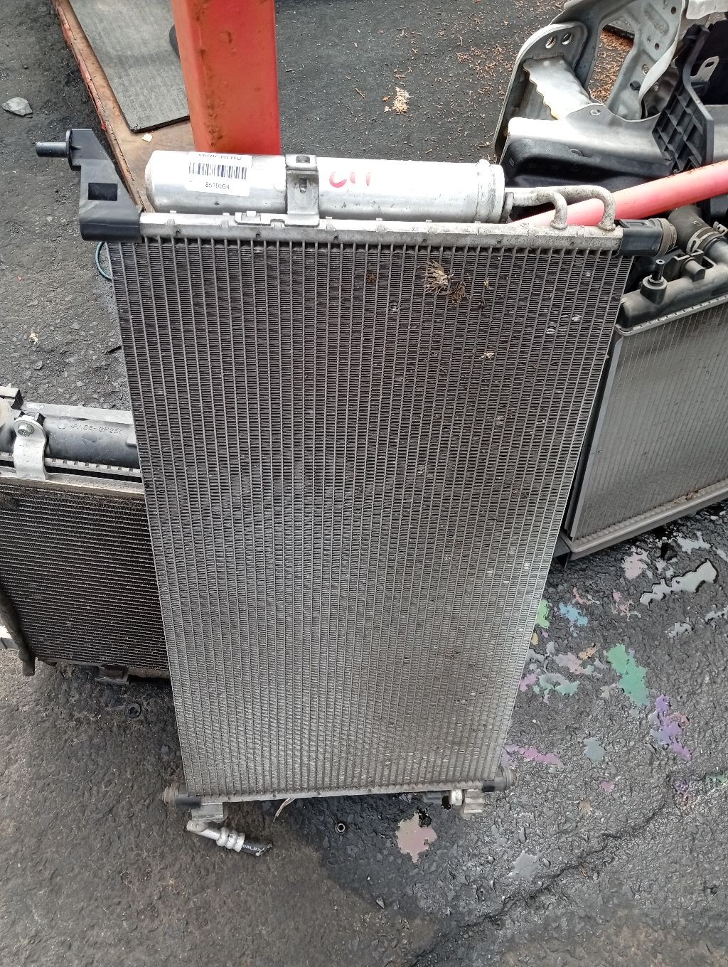 Радиатор кондиционера 92110 1U600, 92110 ED000, FX-267-3170, TD-267-3170 на Nissan Tiida C11 HR15DE Фото 4