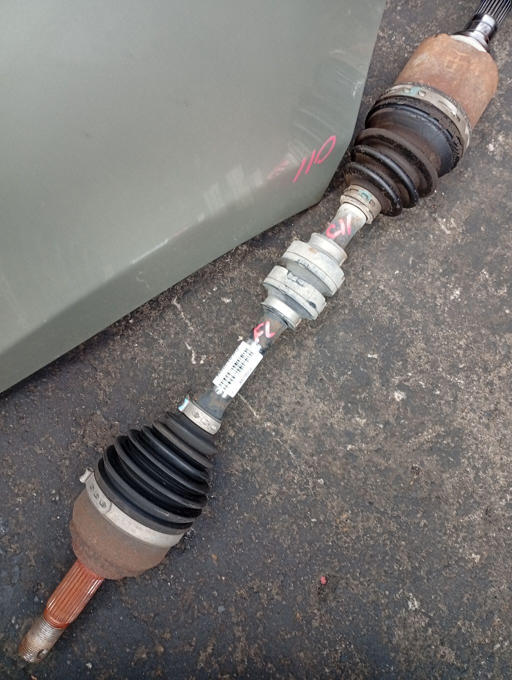 Привод на Nissan Tiida C11 HR15DE Фото 5